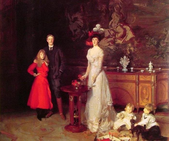 John Singer Sargent Sargent  Familie Sitwell oil painting image